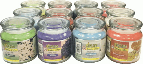 CANDLE12oz 12 oz Smoker's Candle Orange Ginger Scent (12PC) - Image 2