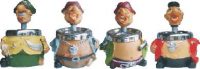 ASH172 Drummer Spin Top Ashtray (4PC)