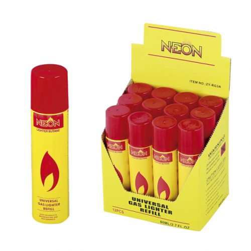 BTUN 300mL Neon Ultra Refined Butane Refill (12PCS) - Image 2
