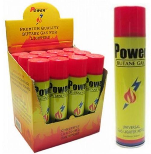 BTUP 10oz / 300mL Power Ultra Refined Butane Refill (12PC) - Image 2