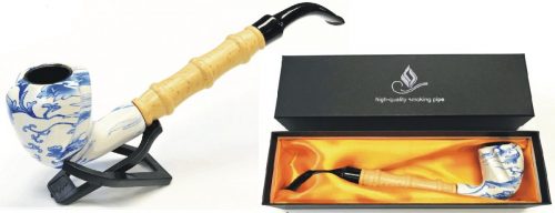 PIPM5529 8" Wood Pipe Gift Box (12PC) - Image 2