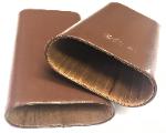 S3361 Cedar Lined Genuine Leather Cigar Case (3PC)*