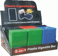 3113S. Solid Plastic Cigarette Case (12PC)