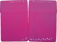 3114MPink Plastic Econo Pink Flip Open King Cigarette Case Pink (12PC)