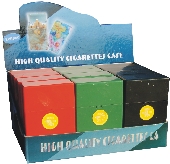 3115S Solid Plastic Cigarette Case 100s Size, Flip Open (12PC)
