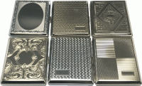 3101. Metal Cigarette Case, Band Style 100’s (12PC)