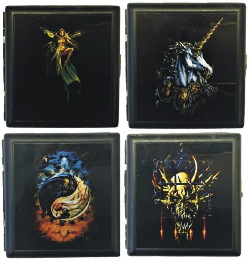 3102BFAIRY Mystical Designs Holds 20 Cigarettes King Size (12PC)