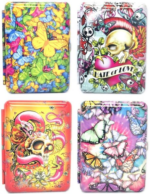 3102TAT1 Tattoo Designs Holds 16 Cigarettes King Size (12PC) - Image 2