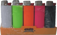 STAR Assorted Solid Colors Disposable Lighter (50PC)