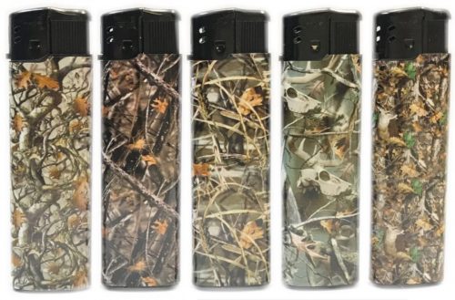 1274TREE2 Tree Designs Disposable Electronic Lighter Regular Flame (50PC) - Image 2