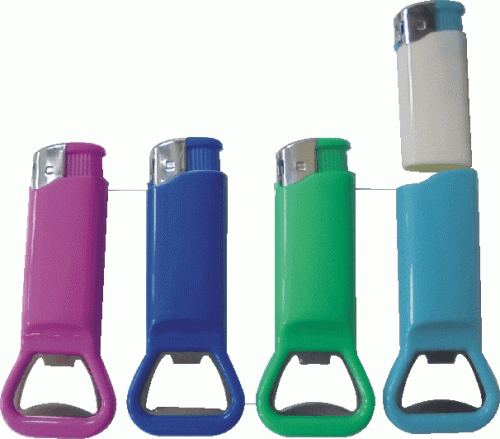 BO10 Electronic Lighter & Bottle Opener (40PC) - Image 2
