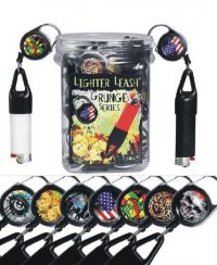 LEASH6 Grunge Lighter Leash (30PC)