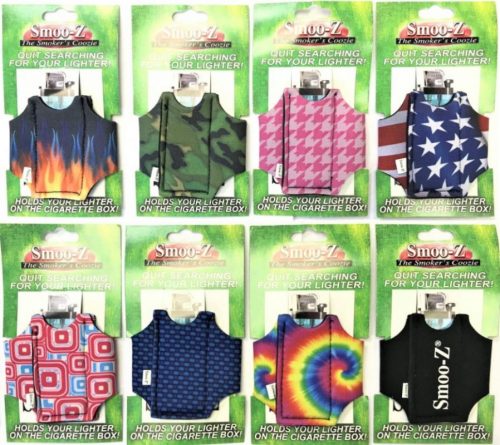 SMOO-Z 2-In-1 Fabric Lighter & Cigarette Case  (12PC) - Image 2