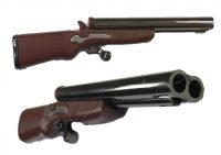 1238. Double Barrel Rifle Design Novelty Lighter (30PC)