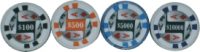 1398NH Poker Chip Design High Numbers (25PC)