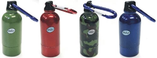 1594 Canteen Bottle Design W/ Compass; Windproof Jet Flame (12PC) - Image 3