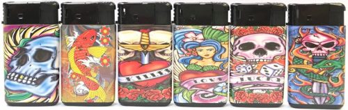 1713-1 Wide Body Tattoo Design Regular Flame (24PC) - Image 2