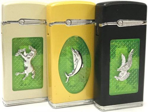 1737A Round Animal Design Green Flame (20PC) - Image 2