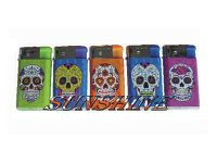 1274WCSK Wide Body Candy Skull Design Electronic Refillable  (30PC)