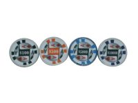 1398NH Poker Chip Design High Numbers (25PC)