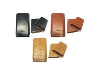3364. Cedar Lined Leatherette Cigar Case (6PC)