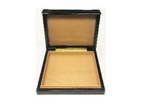 #S3368 Cedar Lined Genuine Leather Table Top Cigar Case Box (6PC)