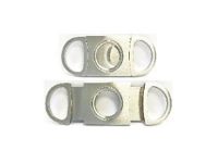 #CUT166-24 Double Blade Stainless Steel Cigar Cutter (24PC)