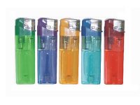 DNEC Your Information Printed On Assorted Clear Color Electronic Refillable Lighters (350PC)