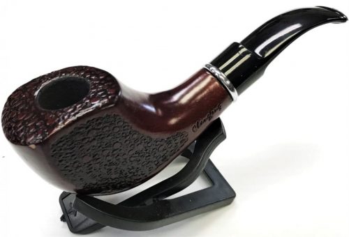 PIP8027 5.75" Wood Pipe Gift Box, Leather Pouch & Stand (3PC)* - Image 2