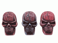 Butt45, Skull Snuffer, Resin, 24pcs/Tray